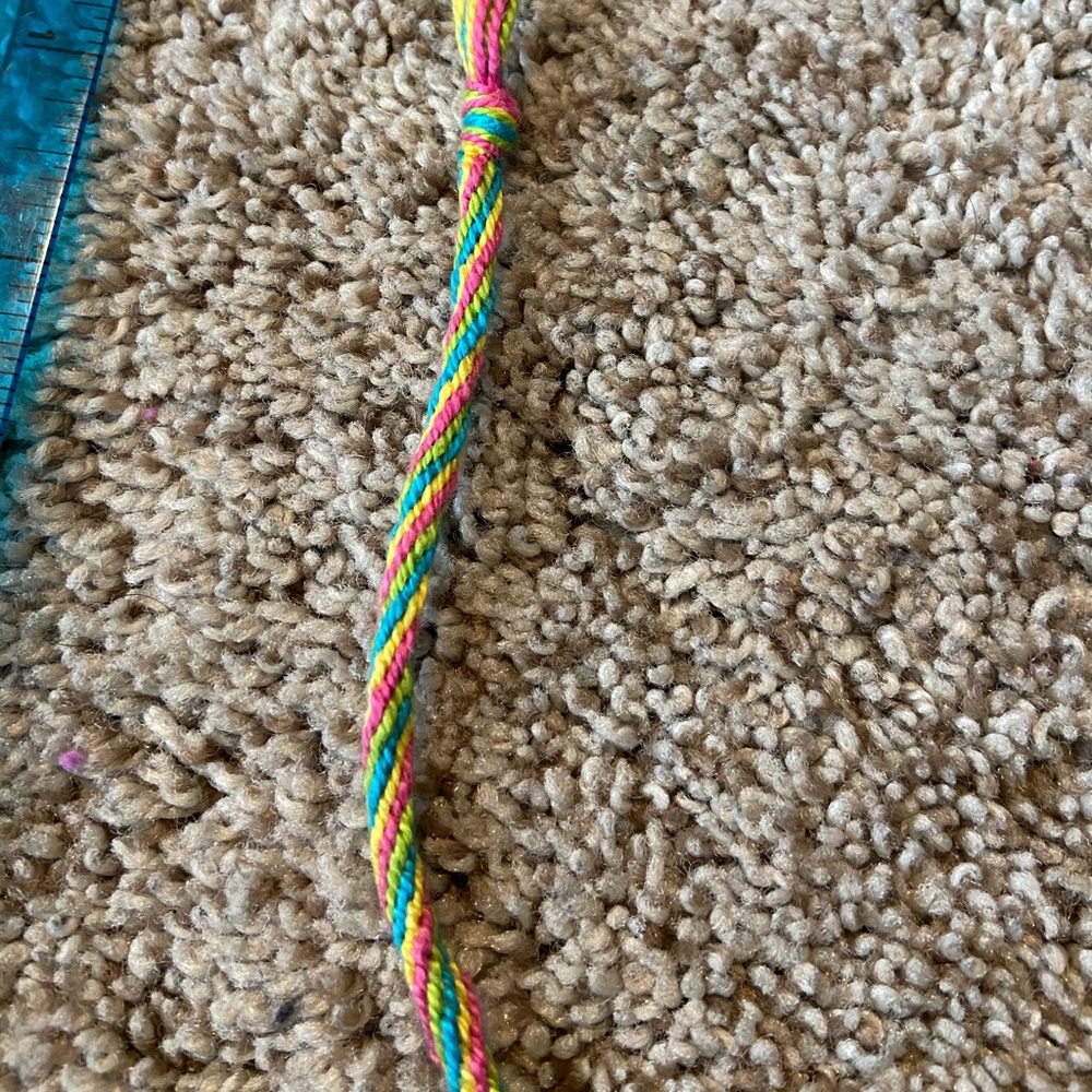 Rainbow Friendship Bracelet